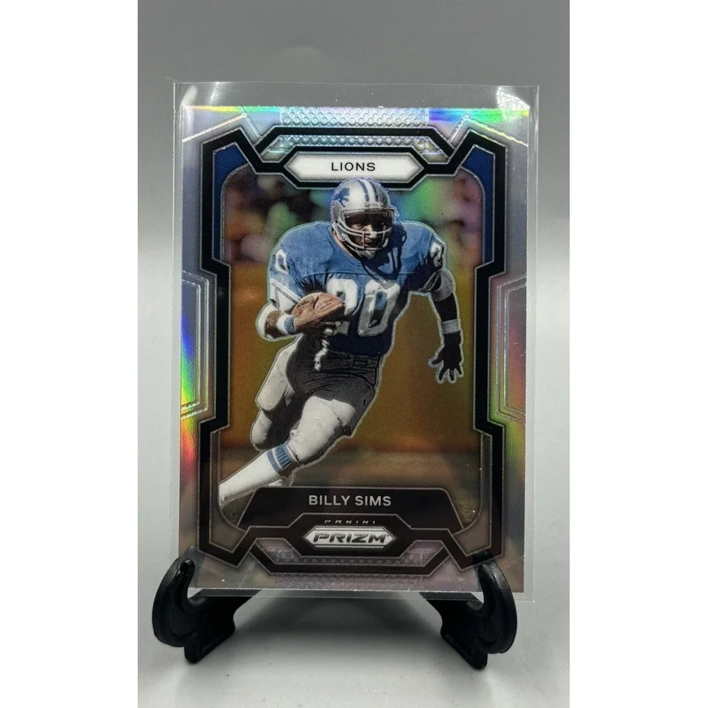 2023 Prizm Billy Simms Silver #95 Detroit Lions